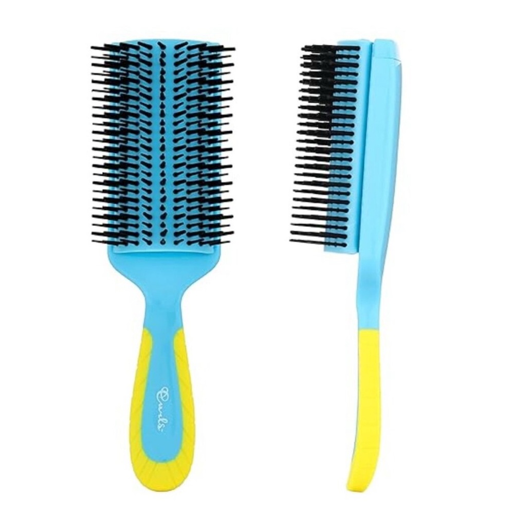 NWT Curls Ultimate Detangler Hair Brush - Blue
